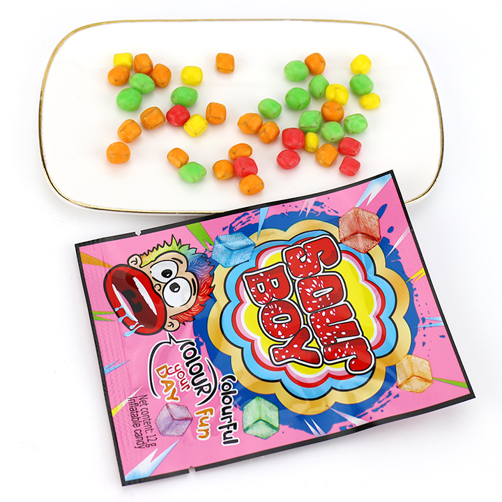 Colorful Sour Boy Super acid chewy gummy candy bean CH-J769
