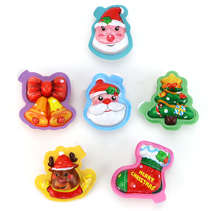 3D Christmas Festive candy with fruits shape jelly gummy candy CH-J772