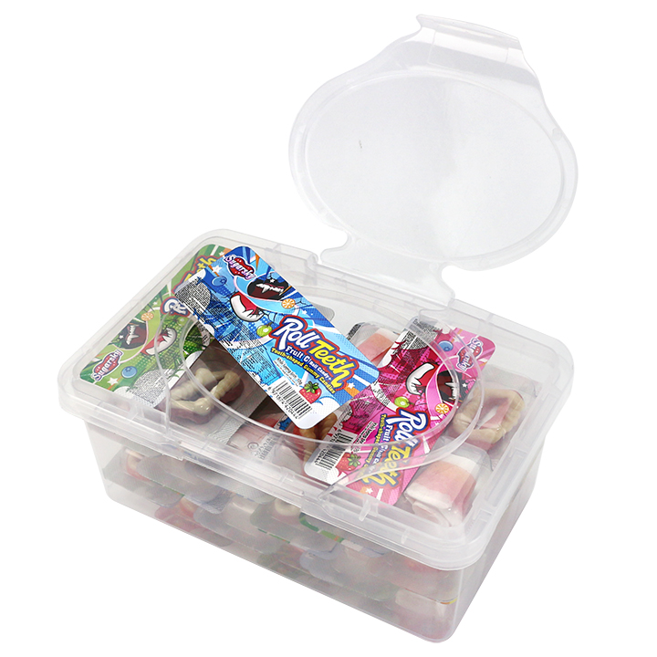 2-in-1 Roll teeth gummy candy & jelly roll candy CH-J773