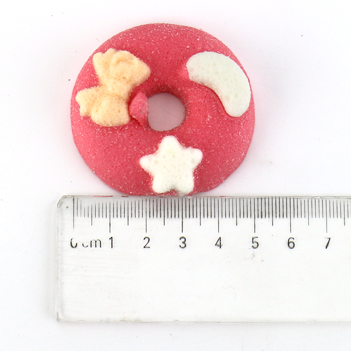 Cartoon style Happy Donut doughnut shape big marshmallow candy CH-M245