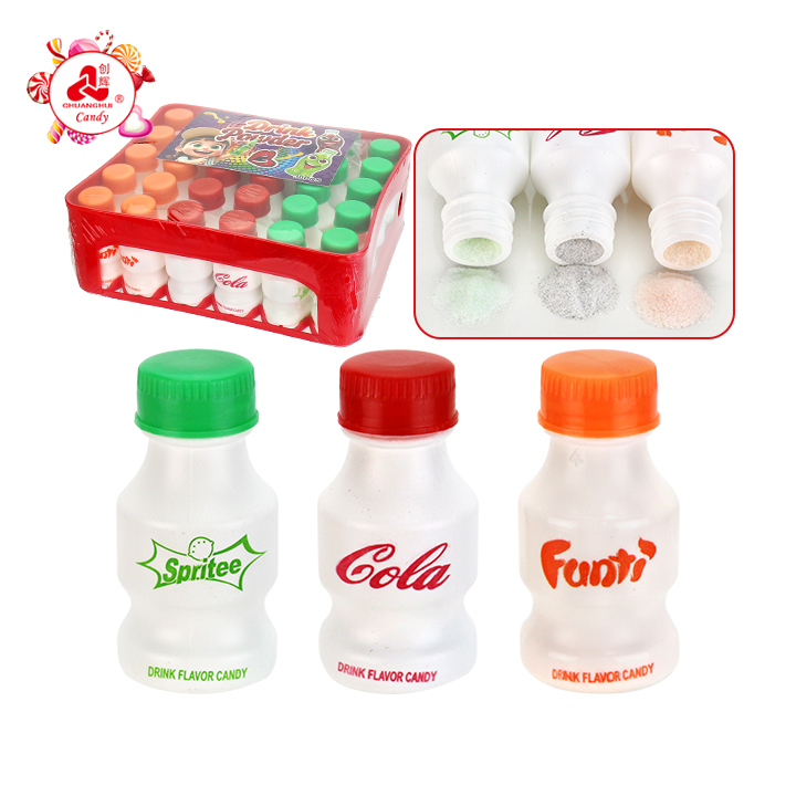 Mini Cola Drink Powder bottle packaging sour powder candy CH-N784