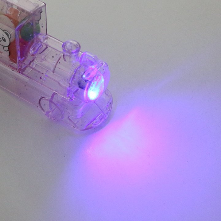 LED lighting train big pullback car toy candy CH-TB256