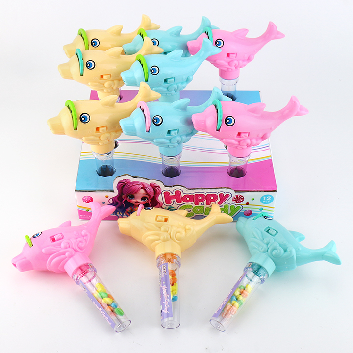 Projection Lighting Dolphin Animal Big Toy candy CH-TB257