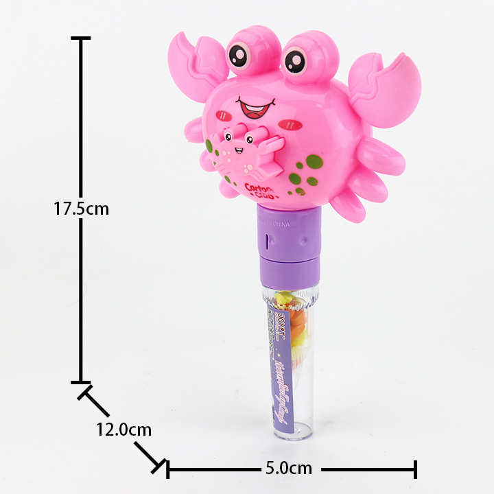Cartoon Crab pressed run big toy candy CH-TB258