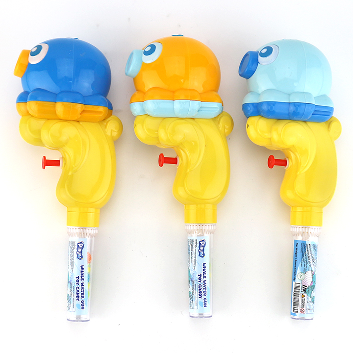 Cartoon Octopus Squid Shaped Water Gun Press Spray Water Toy Candy CH-TB260