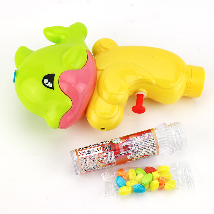 Cartoon Dolphin Shaped Water Gun Press Spray Water Toy Candy CH-TB261