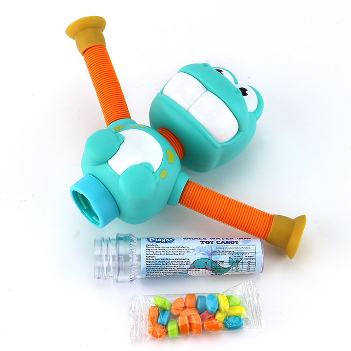 Cartoon Stretching Dinosaur Candy Toy Telescopic Suction Cup Toy Candy CH-TB264