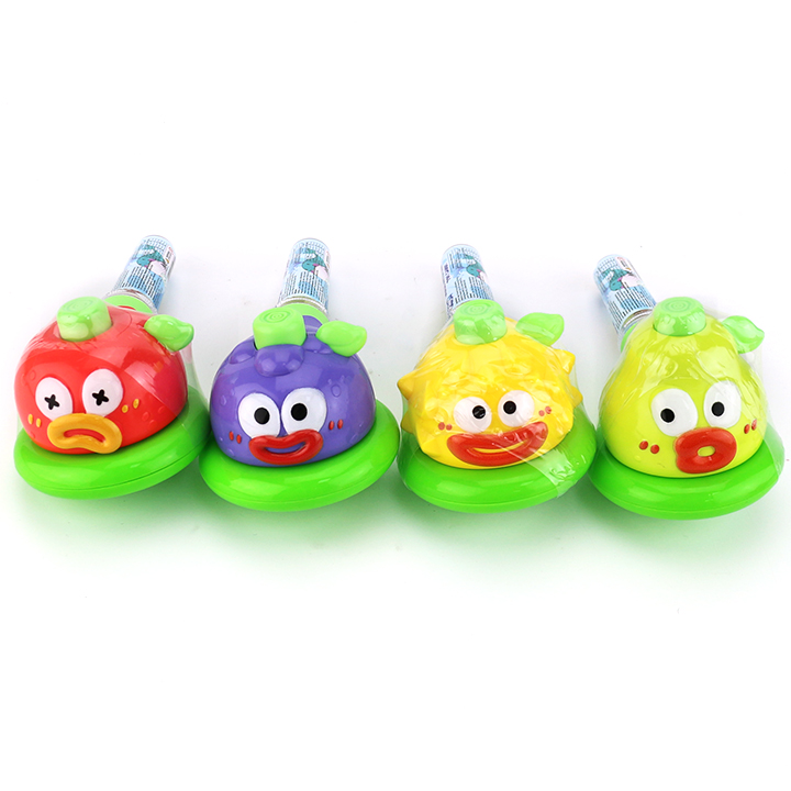 Candy toy expression Cartoon Fruits Gyroscope spinning top toy candy CH-TB266