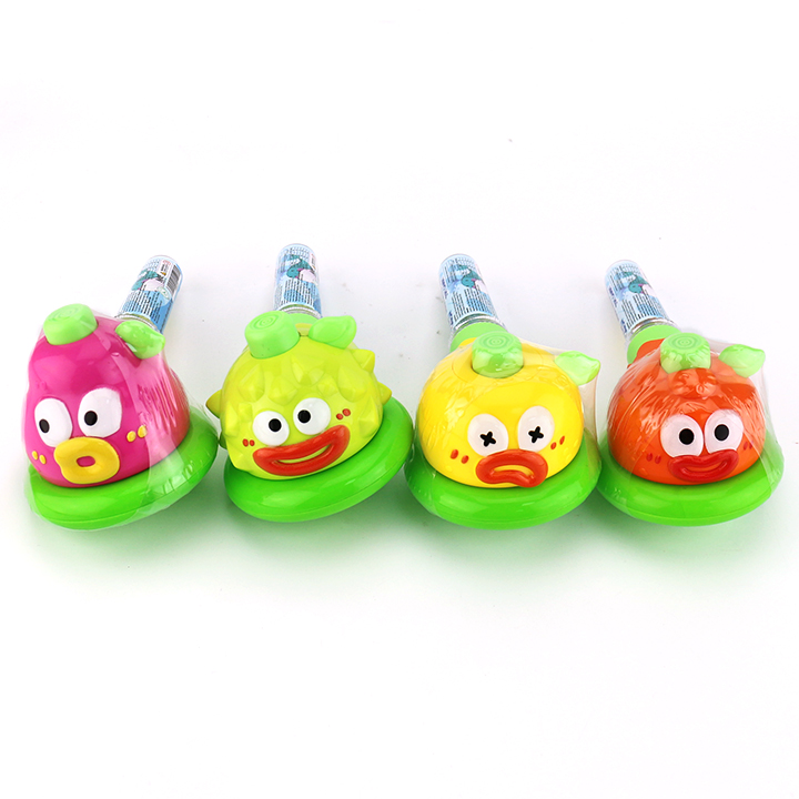 Candy toy expression Cartoon Fruits Gyroscope spinning top toy candy CH-TB266