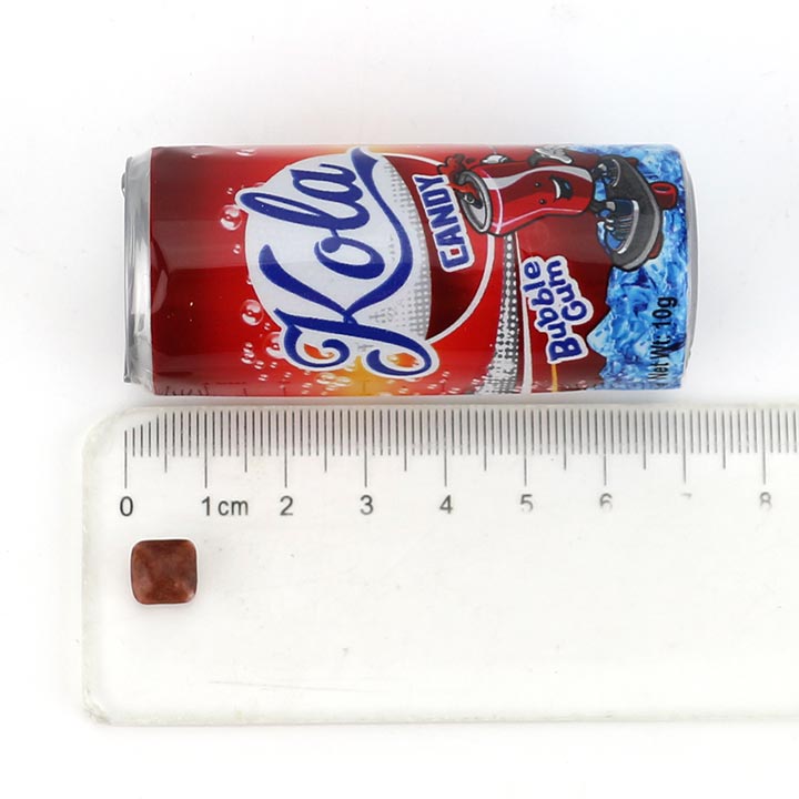 Cola beverage Can with mini square chewing bubble gum CH-N788