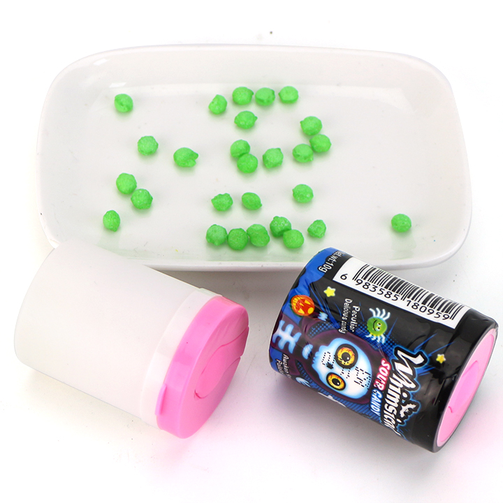 Halloween Whimsical bottle Candy Dispenser with mini Sour Chewy Gummy Candy Beans CH-N790