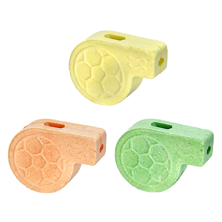 2026 World Cup Football whistle shaped pressed tablet candy CH-Z293