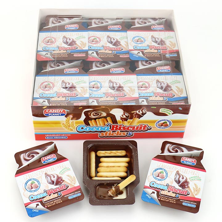 Chocolate Sauce Dip cookies Cocoa finger bistuit sticks CH-BC178