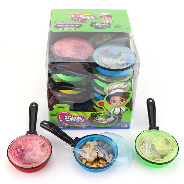 DIY Pan Pot chocolate sauce with Biscuits chocolate jam candy CH-BC179