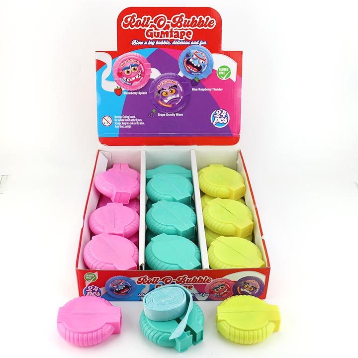 HALAL 40g Big Size Roll Bubble Gum Chewing Gumtape CH-E366