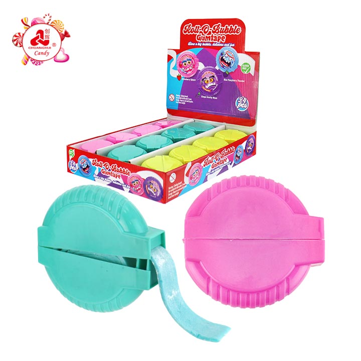 HALAL 40g Big Size Roll Bubble Gum Chewing Gumtape CH-E366