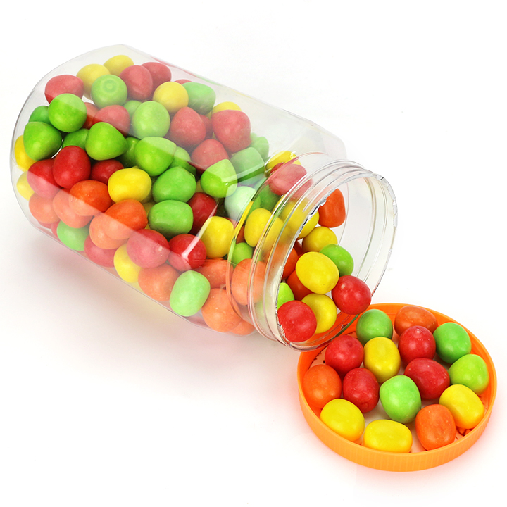 Colorful Round Ball Shape Fruity Chewing Bubble Gum CH-E371