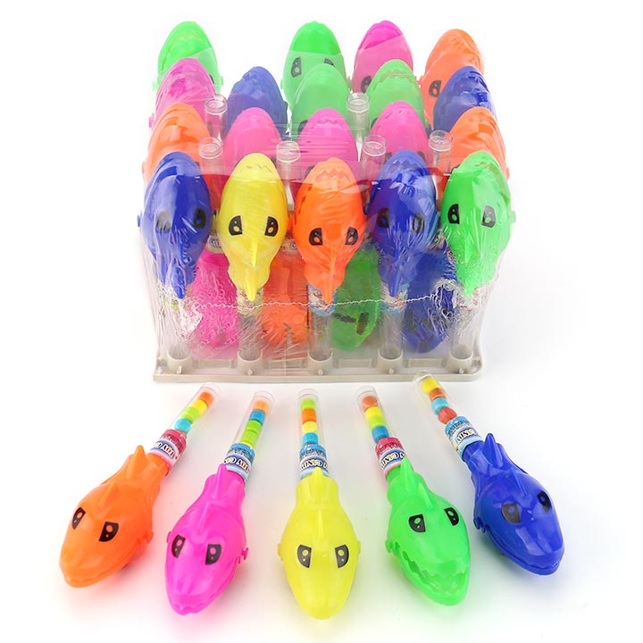 Cartoon Sliding Shark Car Shape Handcart Toy Candy CH-T1449