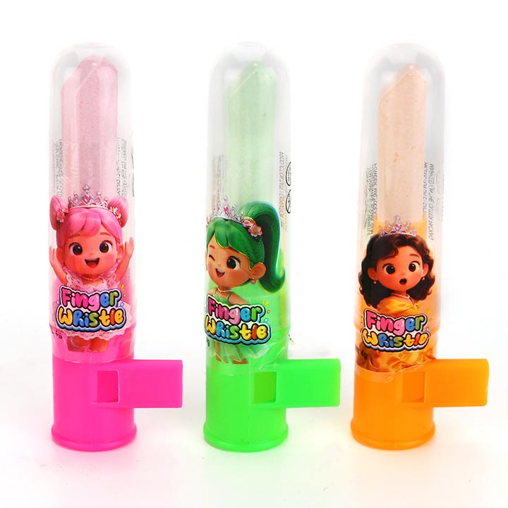 Whistle Lipstick Shaped Pressed Candy Toy with Tablet Lollipop CH-T1451
