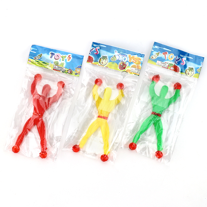 Wall Crawler Sticky Climbing Man Toy Candy with Popping Candy CH-T1456