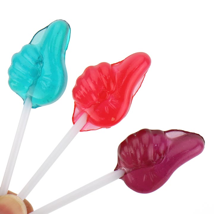 2-in-1 Finger Thumb Lollipop With Fruit Flavor Popping Candy CH-B396