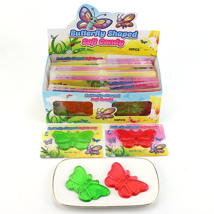 Cartoon Butterfly Shaped Jelly Gummy Soft Candy CH-J776