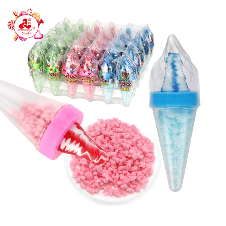 2-in-1 Ice Cream Shape Nipple Lollipop with Sour Powder CandyCH-N794