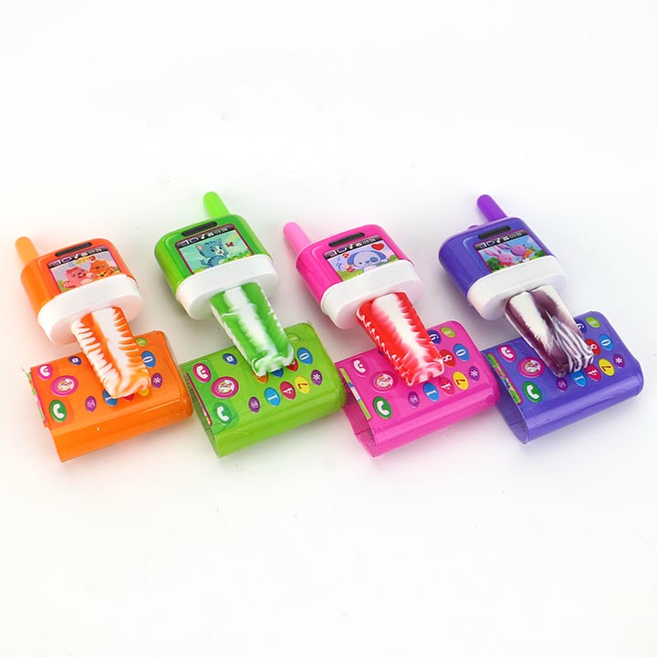2-in-1 Toy Phone Lollipop with Sour Powder Candy CH-N797