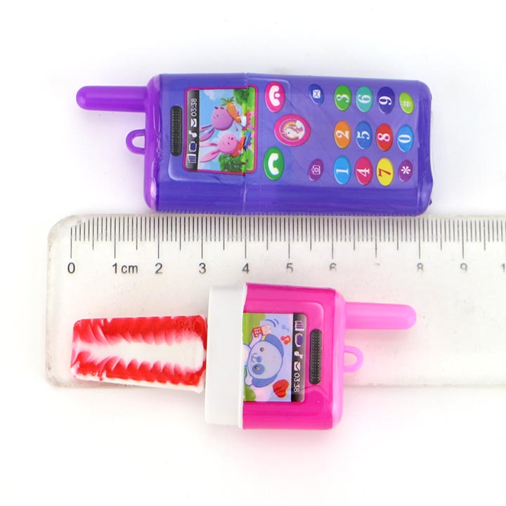 2-in-1 Toy Phone Lollipop with Sour Powder Candy CH-N797