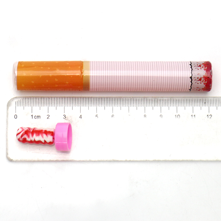 2-in-1 Cigarette Shape Nipple Lollipop with Liquid Jam Candy CH-N796