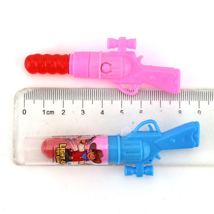 LED Light up Toy Gun Shaped Lollipop Toy Candy CH-T1459