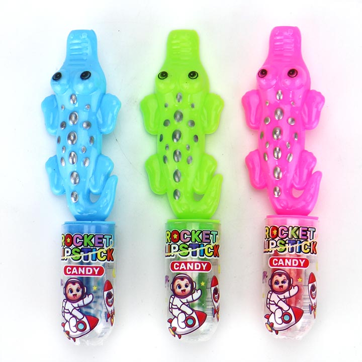 Cartoon Crocodile whistle pacifier lollipop toy candy T1467
