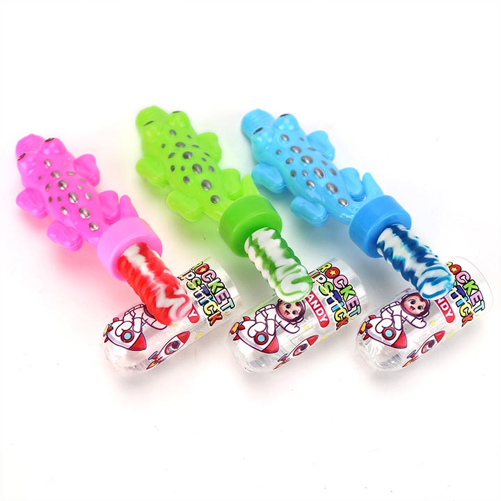 Cartoon Crocodile whistle pacifier lollipop toy candy T1467