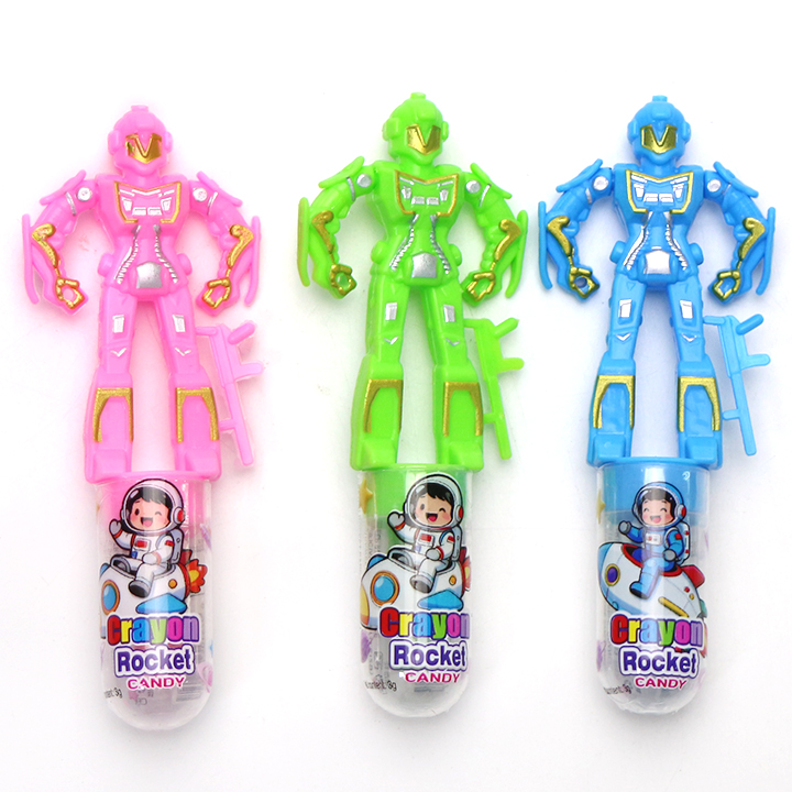 Robot pacifier lollipop toy candy CH-T1468