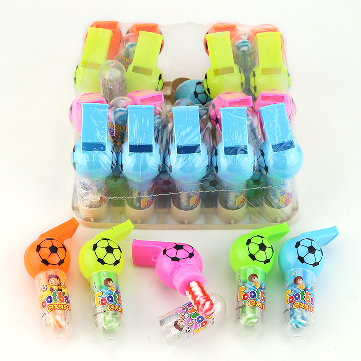 Football whistle pacifier lollipop toy candy CH-T1469