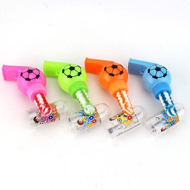 Football whistle pacifier lollipop toy candy CH-T1469