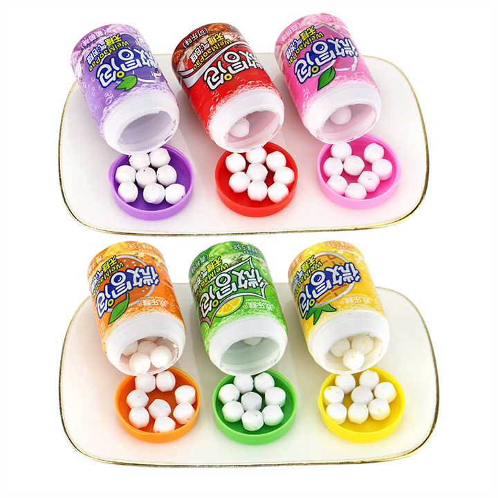 Sugar-Free Soda Fizzy Candy Fruit Flavor Effervescent Pressed Tablet Candy CH-Z299