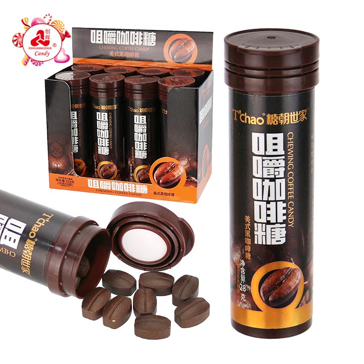 T'chao Coffee Candy Bean (Black/Original/Hazelnut Cappuccino) Energy Boost Pressed Tablet Candy CH-Z303 T'chao Coffee Candy Bean (Black/Original/Hazelnut Cappuccino) Energy Boost Pressed Tablet Candy CH-Z303