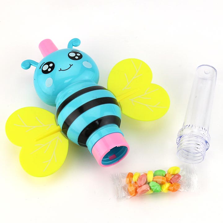 High quality Big Honey Bee Shaped Whistle Toy Candy CH-TB269