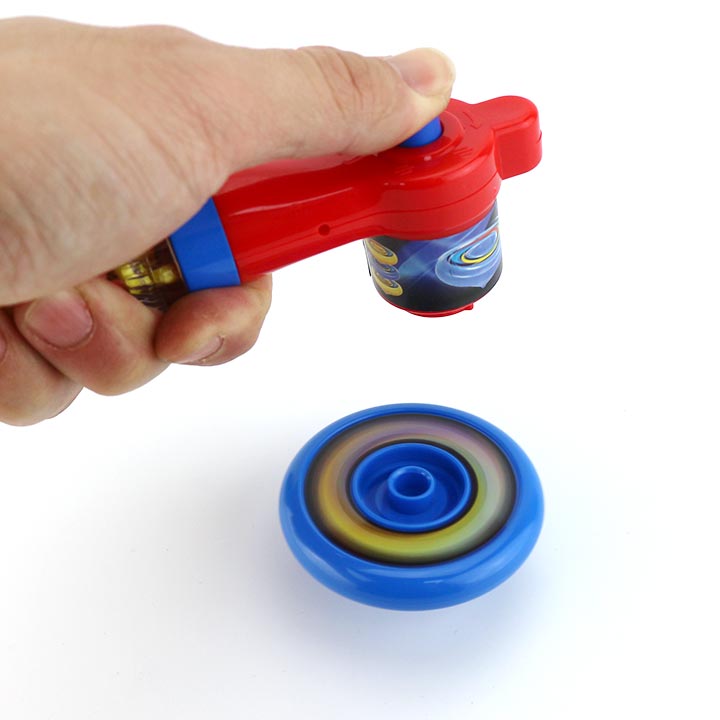 Colorful Spinning Top Launcher Toy Candy,Gyroscope Toy with Pressed Candy CH-TB271