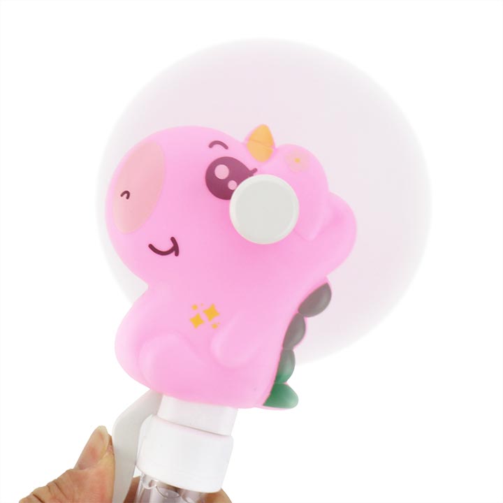 Summer Toy Cartoon Unicorn Shaped Hand Pressed Fan Toy Candy CH-TB273