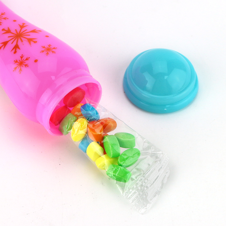 LED Princess Fairy Wand Light Up Moon Star Magic Wand Toy Candy TB275