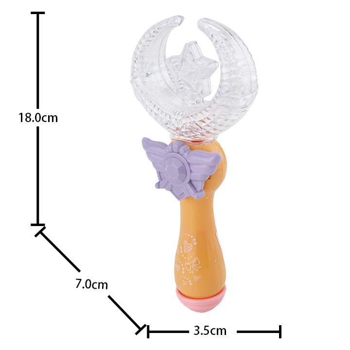 3 Styles LED Princess Fairy Wand Light-Up Magic Wand Toy Candy CH-TB276