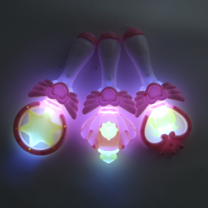 Glow in the Dark Fairy Wand LED Light Up Magic Wand Toy Candy with CH-TB277