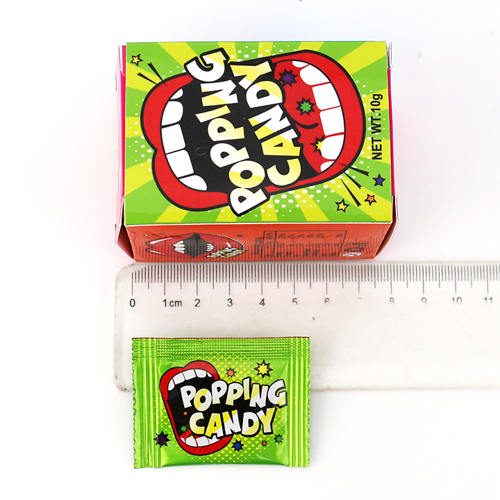 10pcs Pull-out Popping Candy Pop Rocks Candy in box CH-B397