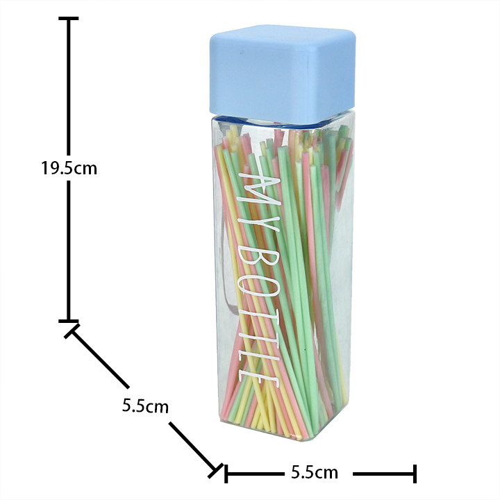 Assorted Fruit Flavor CC Stick Straw Sour Powder Candy With Water bottle packagingCH-C134