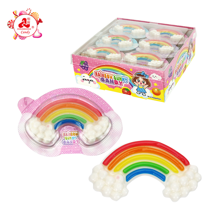 Mini Cute Rainbow Cloud Gummy Candy CH-J780