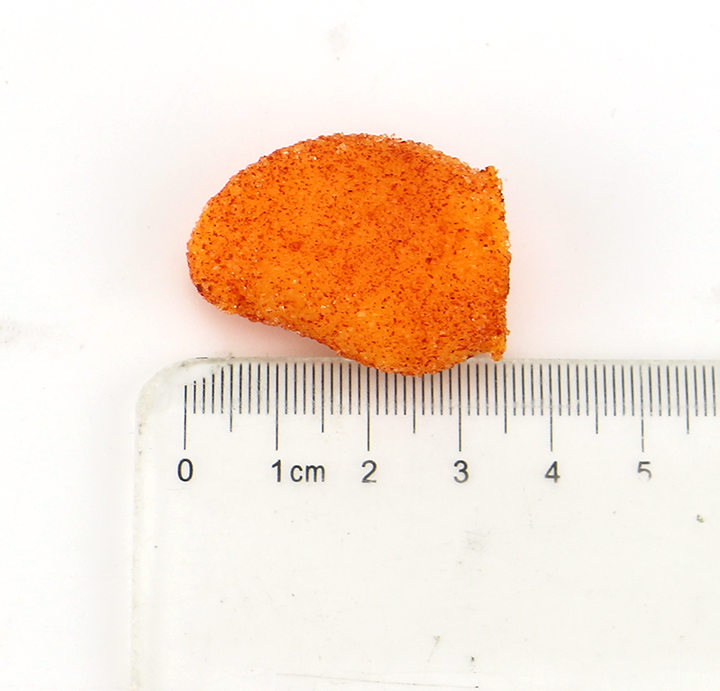 3D Spicy Mango Fruit Shaped Chili Coated Fudge Gummy Candy CH-J784