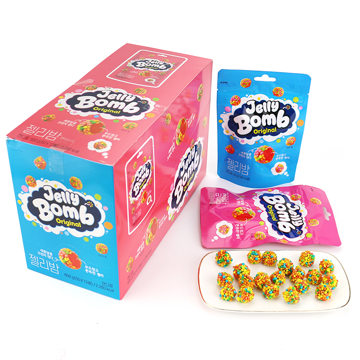 Jelly Bomb Sour Gummy Ball Candy CH-J789