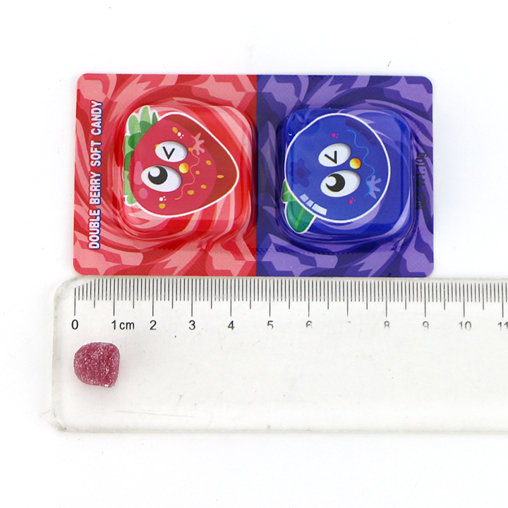 Strawberry & Blueberry Double Berry Soft Gummy Candy CH-J791